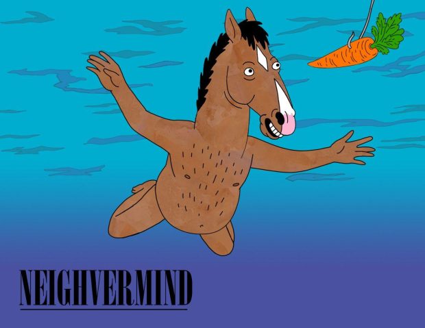 Funny Bojack Horseman Wallpaper HD.