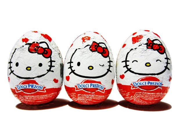 Funny Hello Kitty Easter Bunny Wallpaper HD.