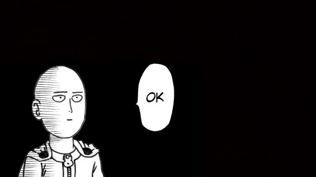 Funny Saitama Wallpaper HD.