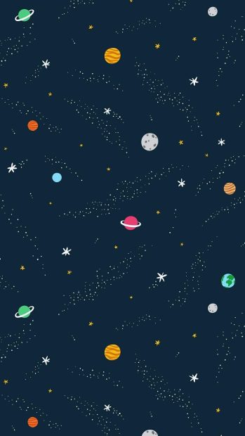 Galaxy Cute Phone Wallpaper HD.