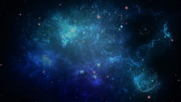 Galaxy Dark Wide Screen Wallpaper HD.