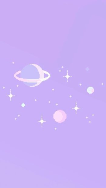 Galaxy Pastel Cute Aesthetic Wallpaper HD.