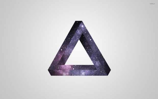 Galaxy Triangle Wallpaper HD.