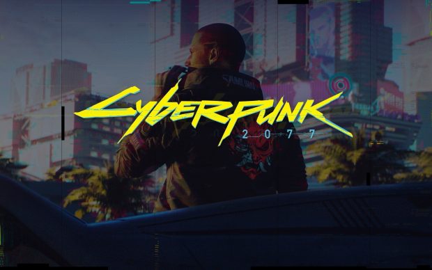 Gaming Wallpaper Cyberpunk 2077.