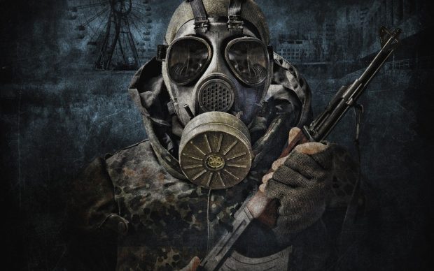 Gas Mask HD Wallpaper Free download.