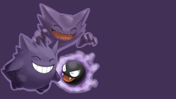 Gengar HD Wallpaper.