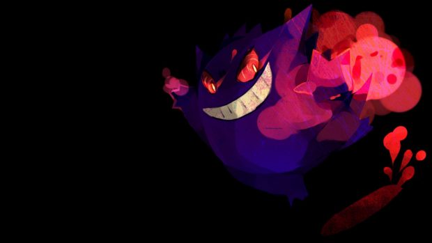 Gengar HD Wallpaper Free download.