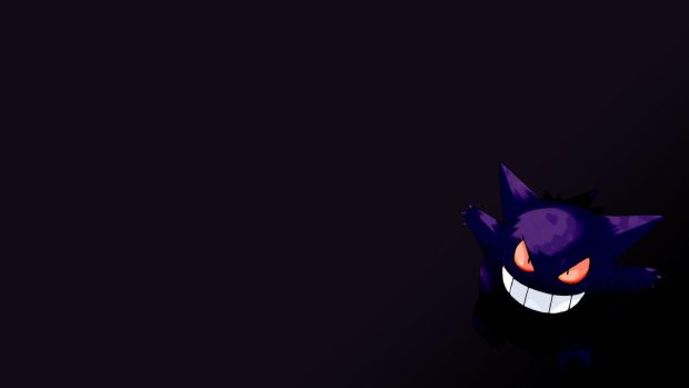 Gengar Wide Screen Wallpaper.