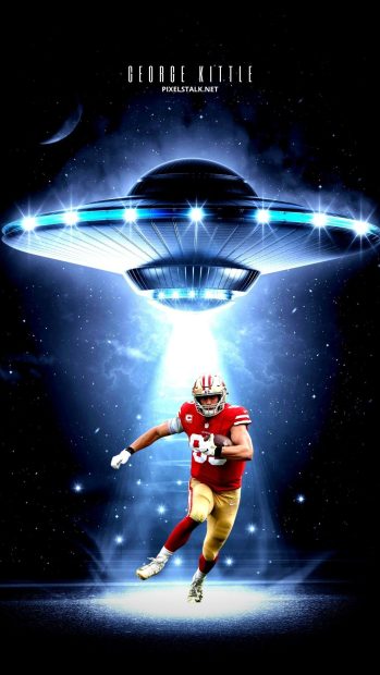 George Kittle Background for Iphone.