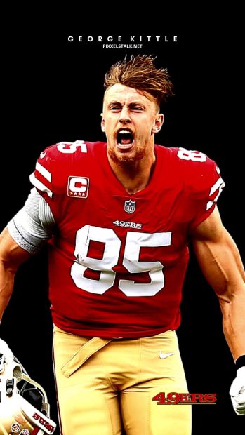 George Kittle Background for Mobile.