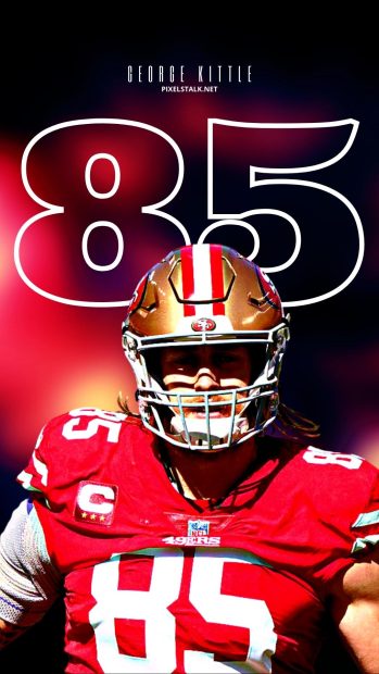 George Kittle Wallpaper HD.