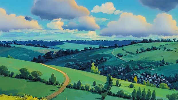 Ghibli Wide Screen Wallpaper HD.