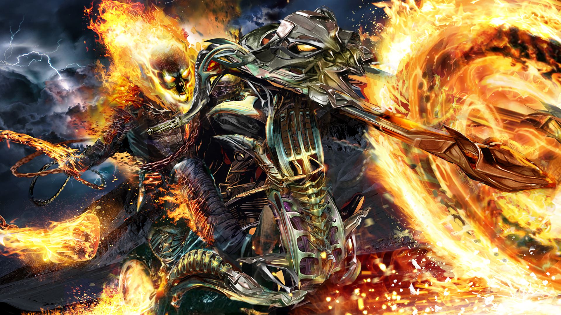 Ghost Rider Wallpapers on WallpaperDog