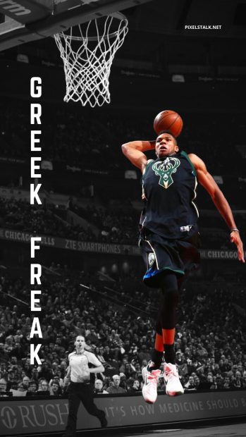 Giannis Antetokounmpo Wallpaper for Mobile.