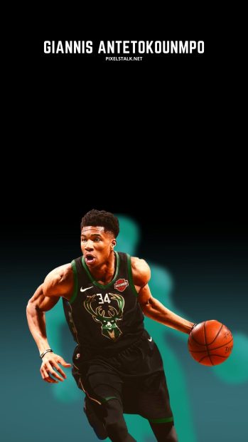 Giannis Antetokounmpo Wallpaper for iPhone.