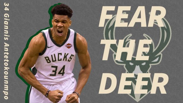 Giannis Antetokounmpo Wide Screen Wallpaper.