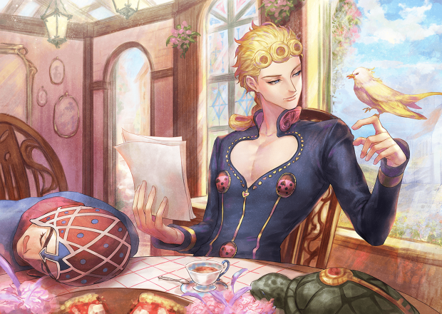 Giorno Giovanna HD Wallpaper Free download.