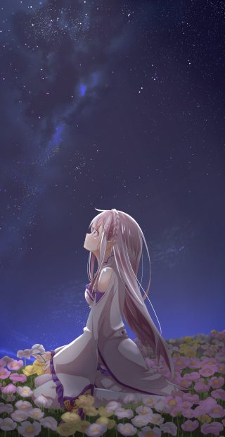 Girl Anime Background 4K Iphone.