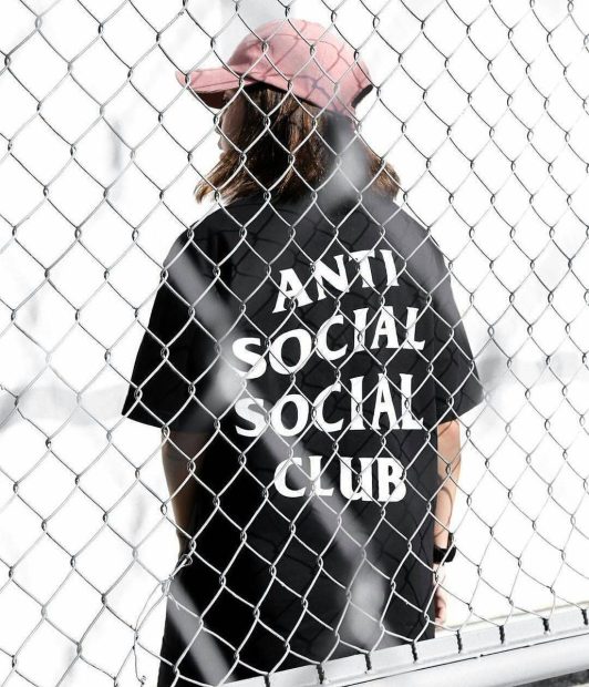 Girl Anti Social Social Club Wallpaper HD.