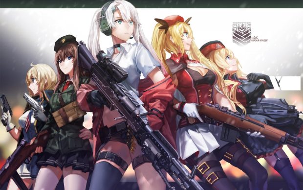 Girls Frontline Desktop Wallpaper.