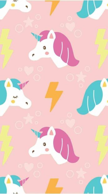 Girly Cute Unicorn Backgrounds.