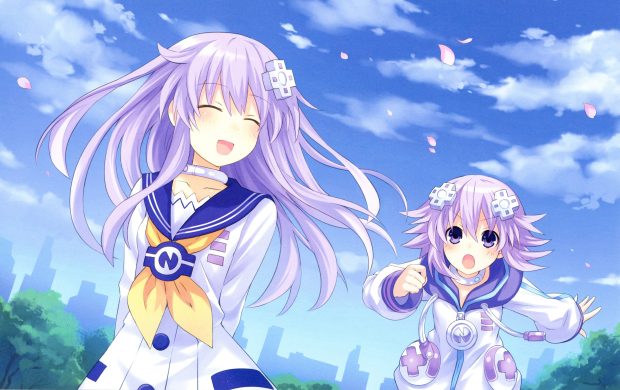 Girly Hyperdimension Neptunia Wallpaper HD.