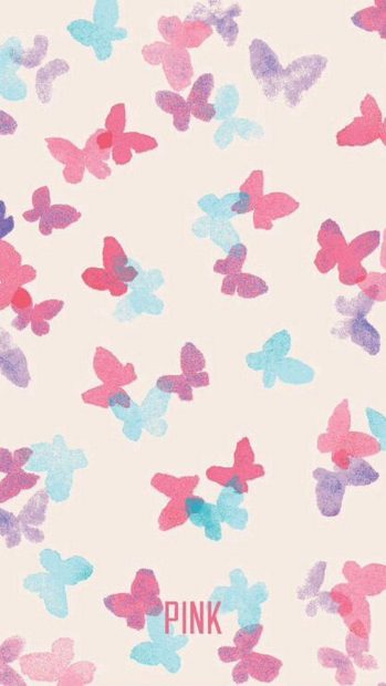 Girly Iphone Cute HD Wallpaper Free download Butterfly.