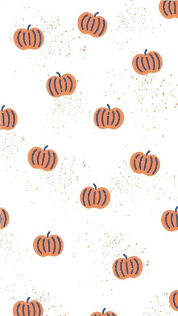 Girly Pumpkin iPhone Wallpapers (5).