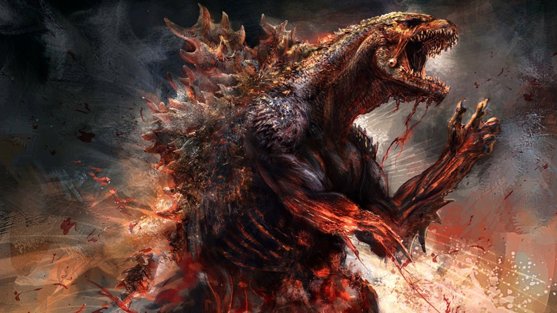 Burning Godzillas Power 4K UHD  YouTube