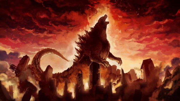 Godzilla Wallpaper HD Free download.