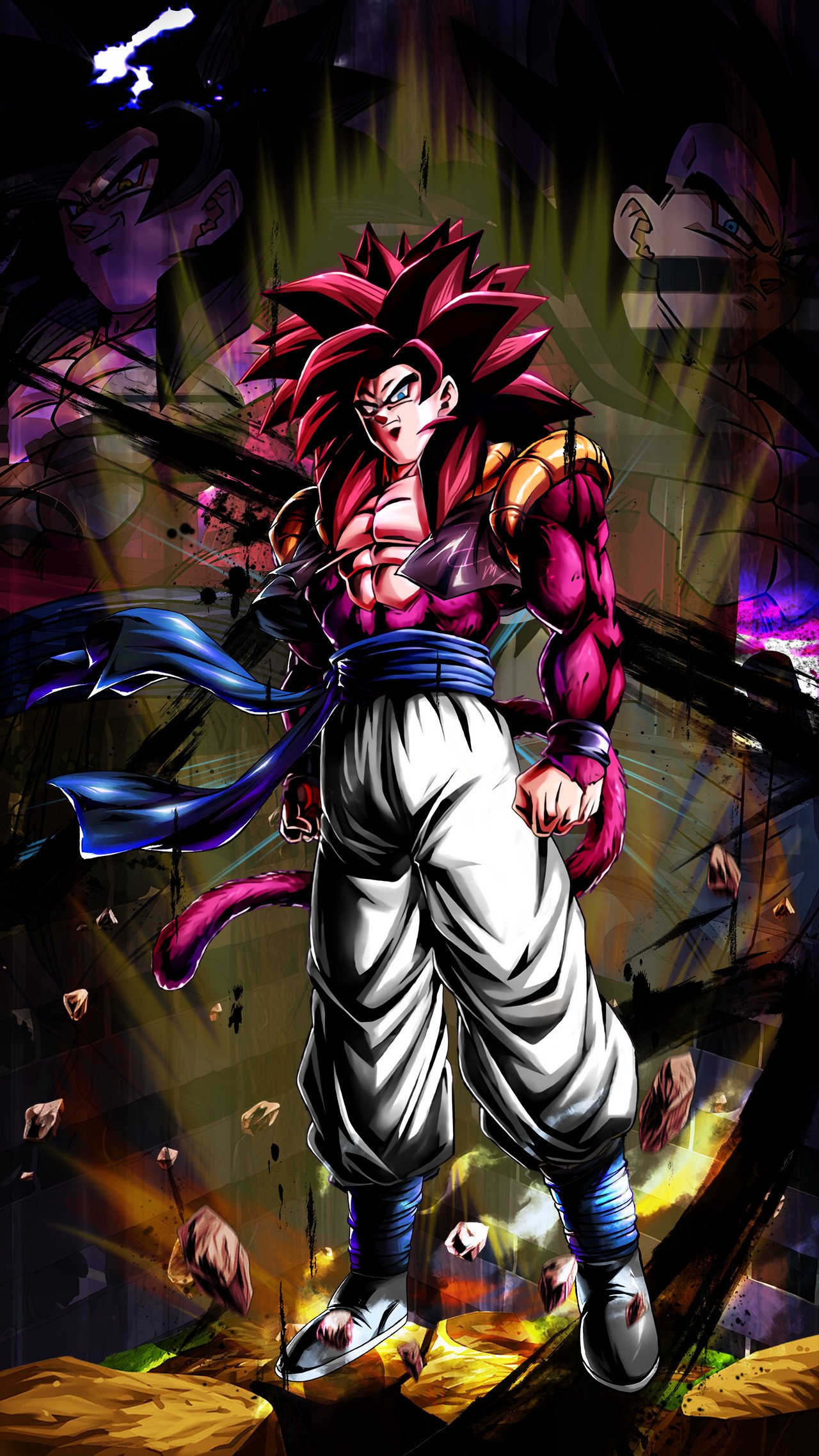 Gogeta and vegito aesthetic Wallpapers Download