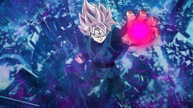 Goku Black Wide Screen Wallpaper.