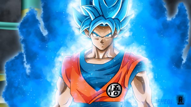 Goku Cool DBZ Wallpaper 4K HD.