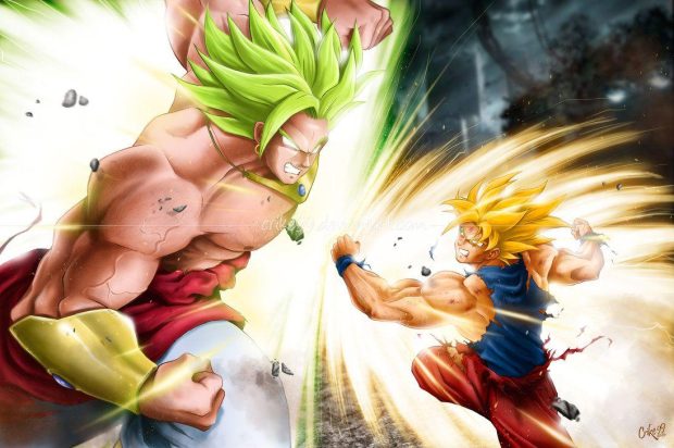 Goku Dragon Ball Super Broly Wallpaper HD.