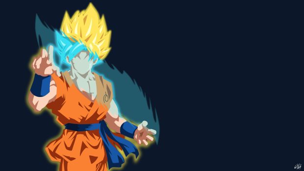 Goku Minimalist Wallpapers HD.