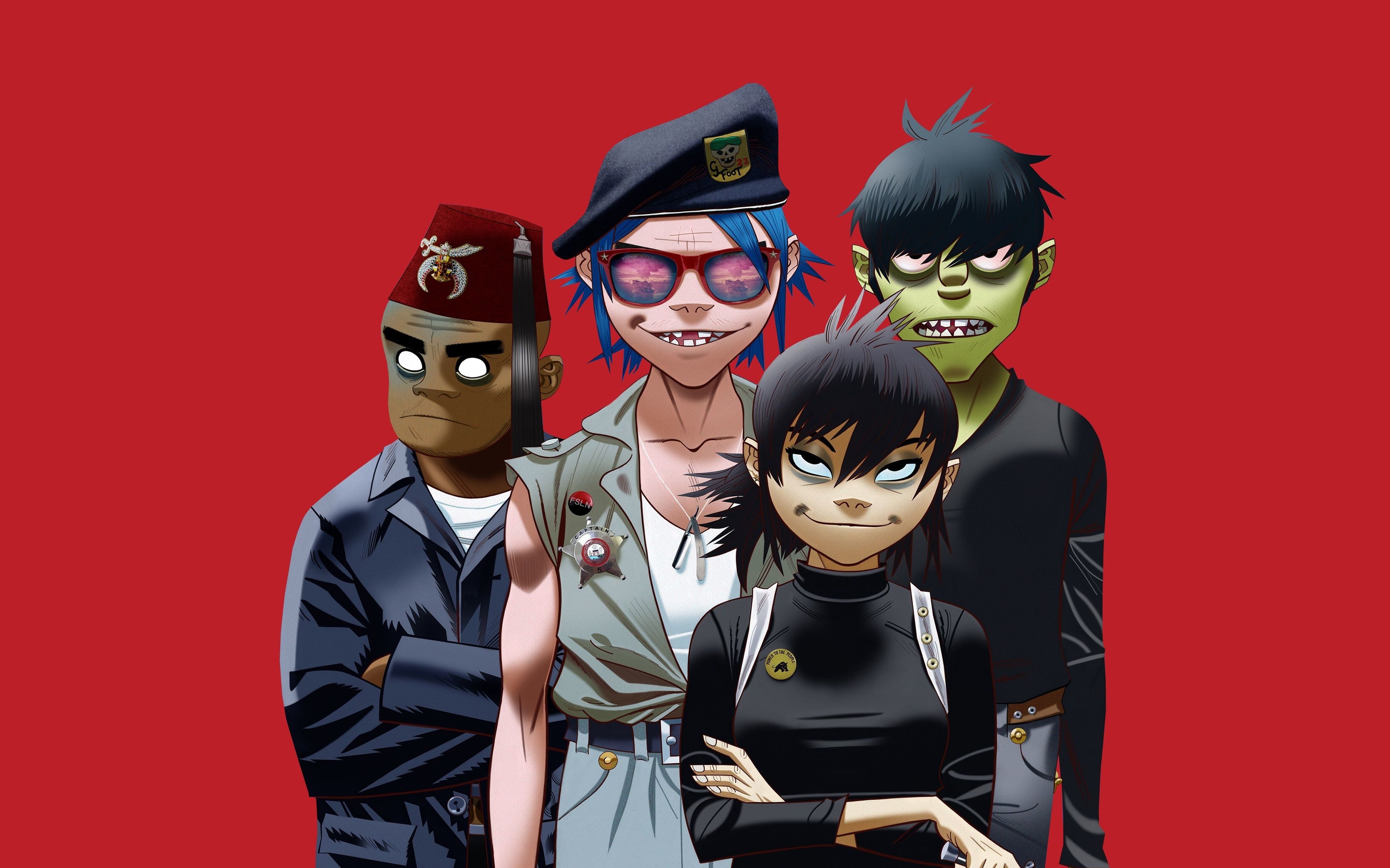 24 Gorillaz Phone Wallpapers  WallpaperSafari