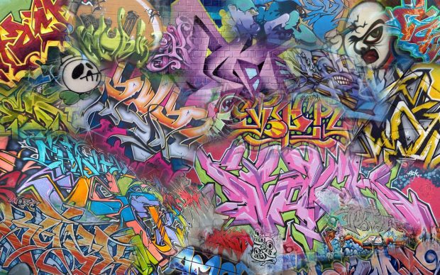 Graffiti Wide Screen Wallpaper HD.