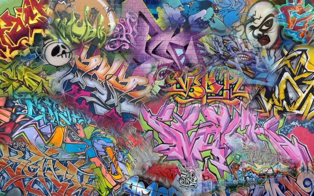 Graffiti Wide Screen Wallpaper HD.