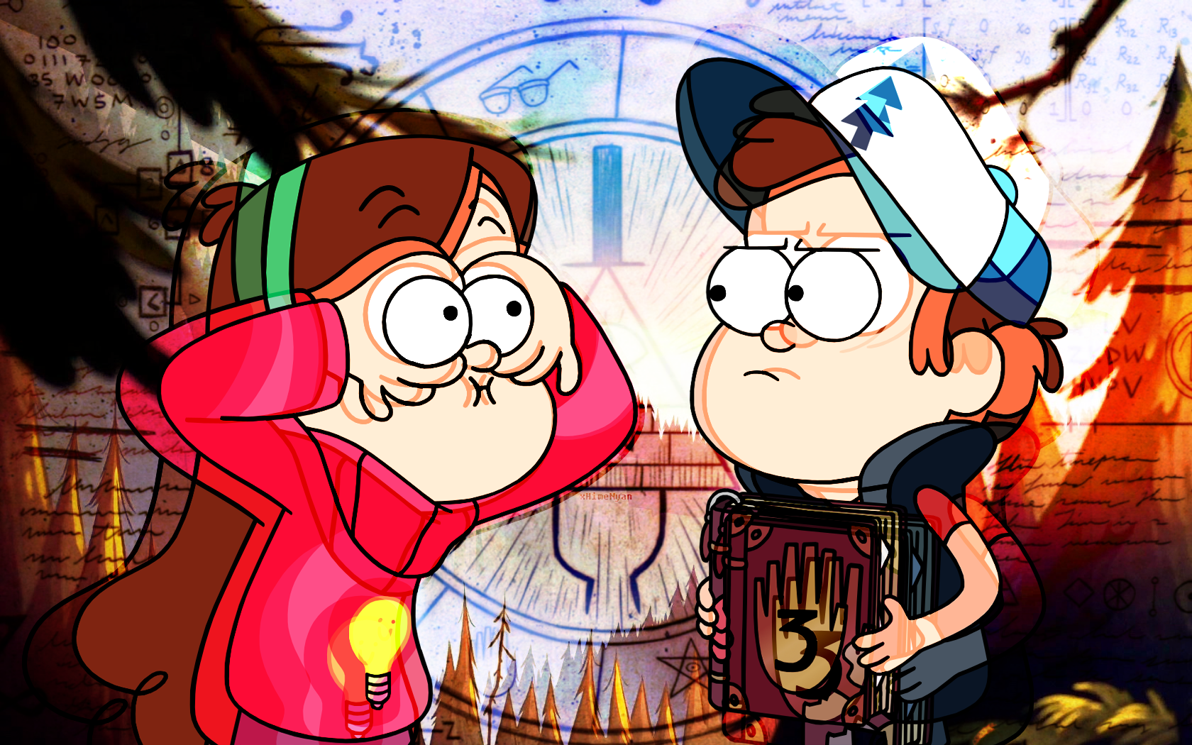 Gravity Falls 4K Wallpaper iPhone HD Phone 8300i