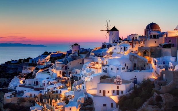 Greece HD Wallpaper Free download.