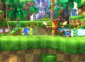 Green Hill Zone Desktop Background.