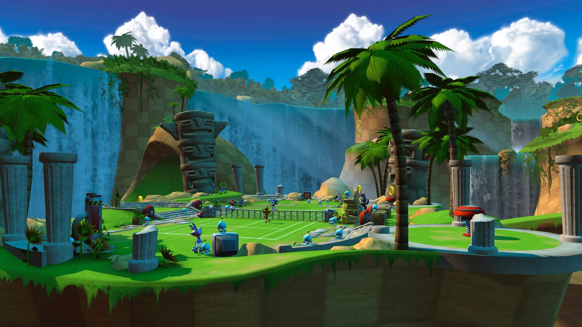 Green Hill Zone HD Backgrounds Free Download 