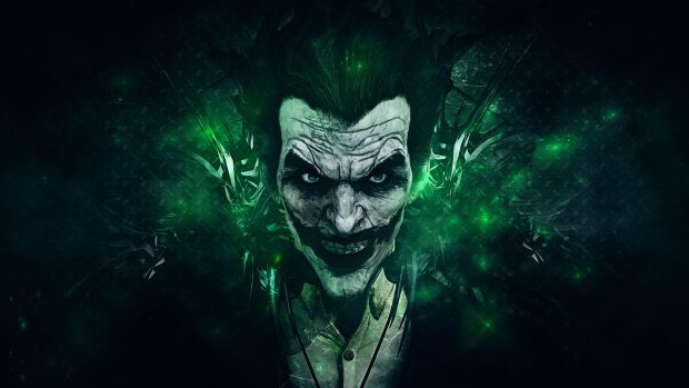 Green Joker Wallpaper 4K HD.