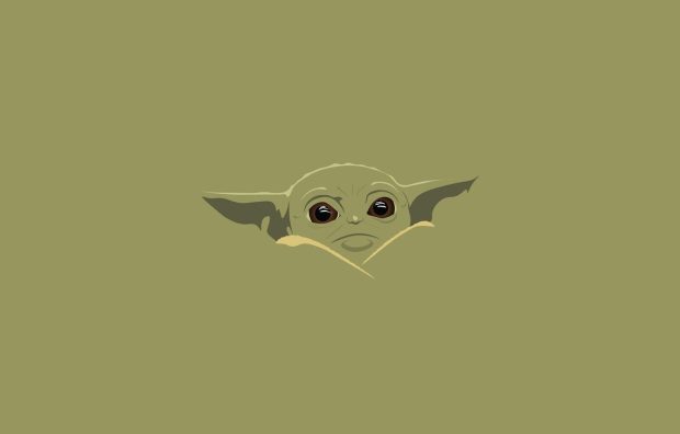 HD Background Baby Yoda.