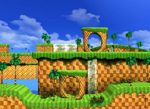 HD Background Green Hill Zone.