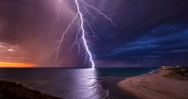 HD Background Lightning.