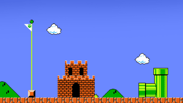 HD Background Mario.