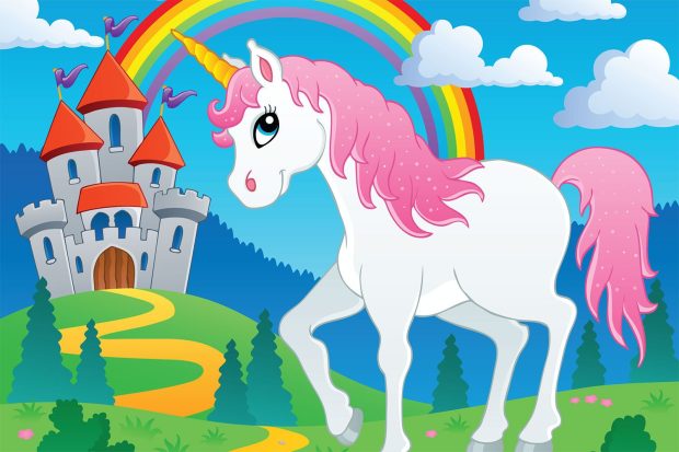 HD Backgrounds Cute Unicorn.