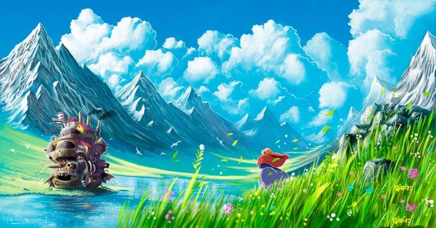 HD Backgrounds Studio Ghibli.