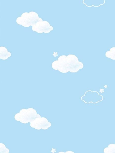 HD Cloud Cute Backgrounds Blue.